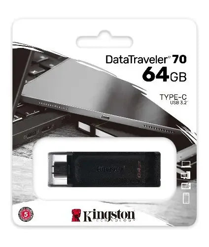 Pendrive 64gb Kingston 70 3.2 Usb C