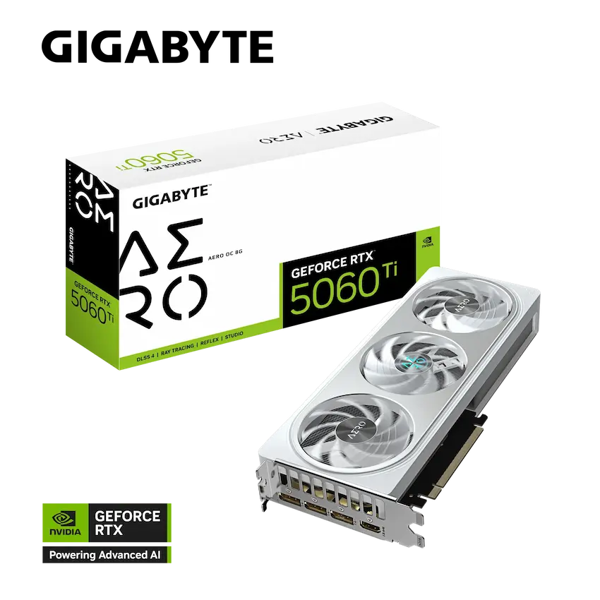 VGA 8GB RTX 5060 TI GIGABYTE AERO OC