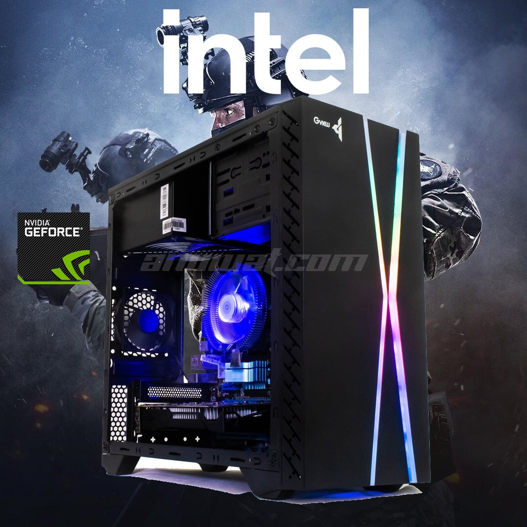 Cpu Kelyx i5 9400f/ Ram 16gb/ Ssd 240gb/ Hdd 1tb/ Vga 1050 4gb