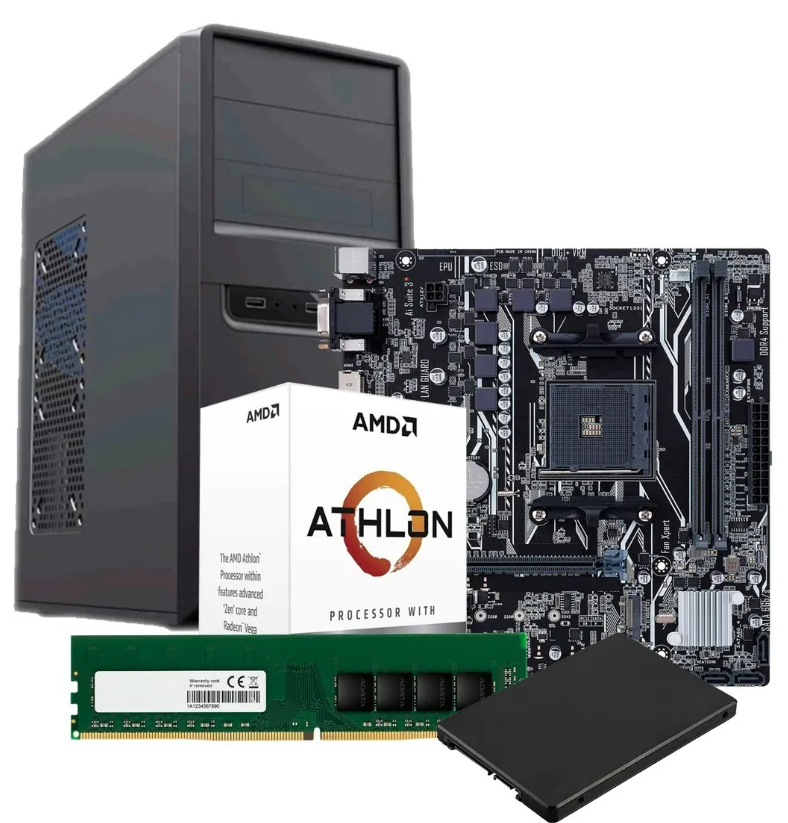 PC CX AMD ATHLON 3000G+8G+SSD240 (ASUS)