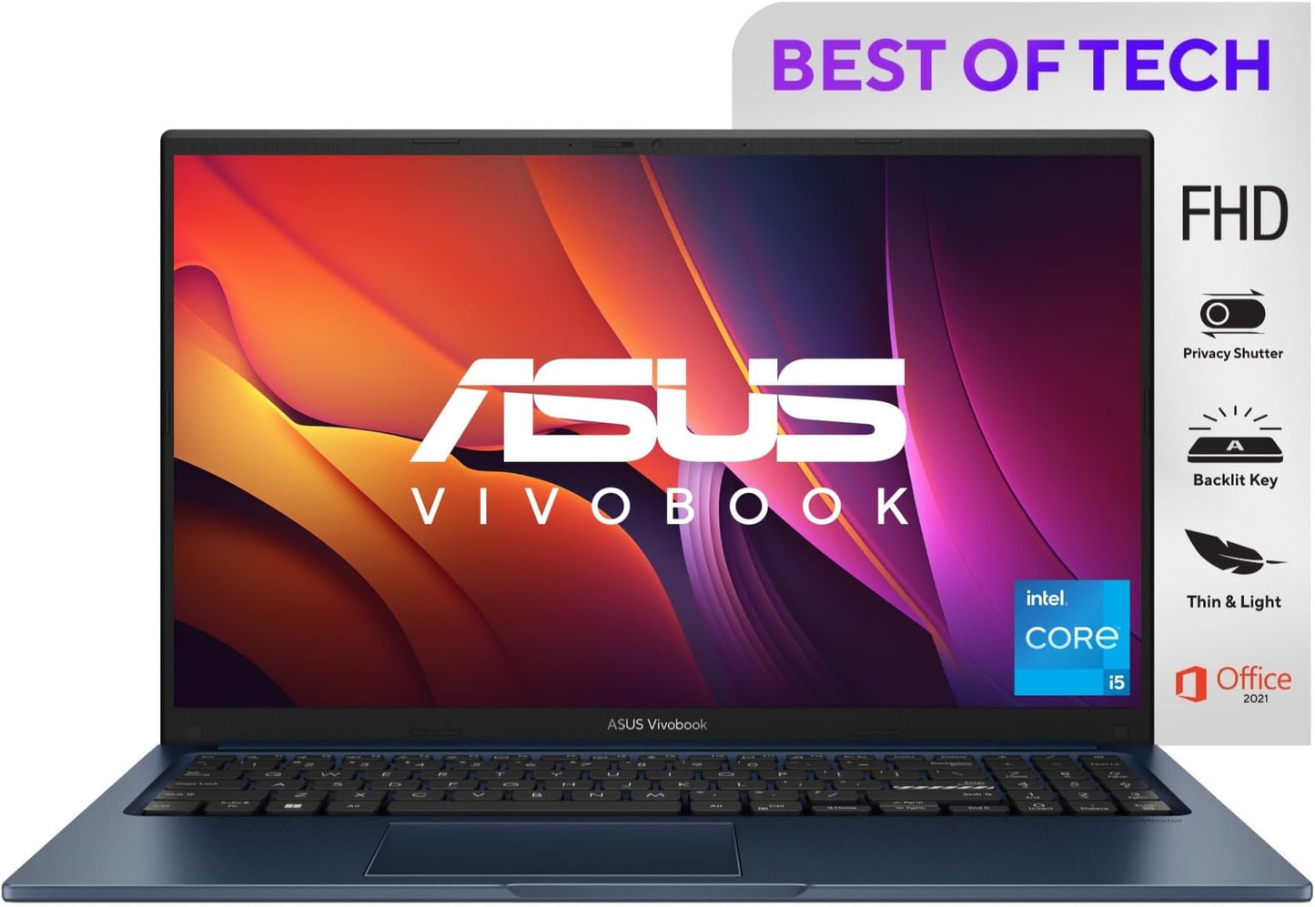 Notebook Asus Vivobook i5 12th /ram 8gb/ ssd 512gb