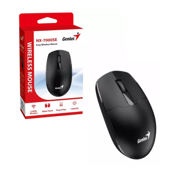 Mouse Genius NX-7000SE Black Wireless