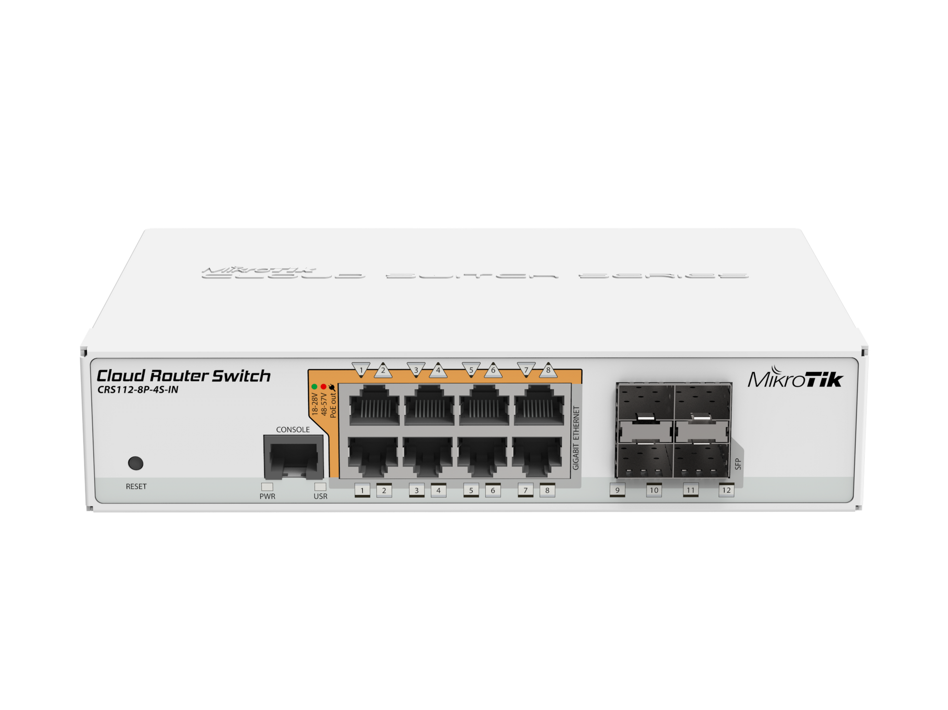 Switch 8 Puertos Mikrotik CRS112