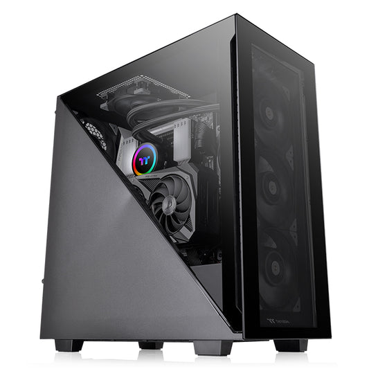 Gabinete Thermaltake 300 Mid Tower TG B/W