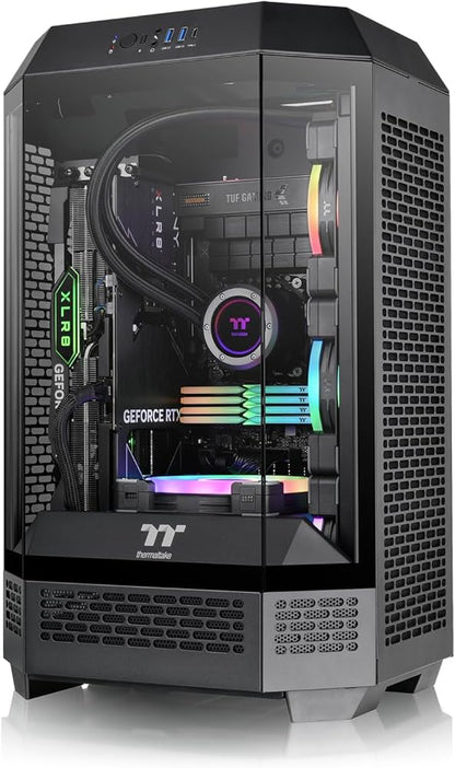 Gabinete Thermaltake 300 Mid Tower TG B/W