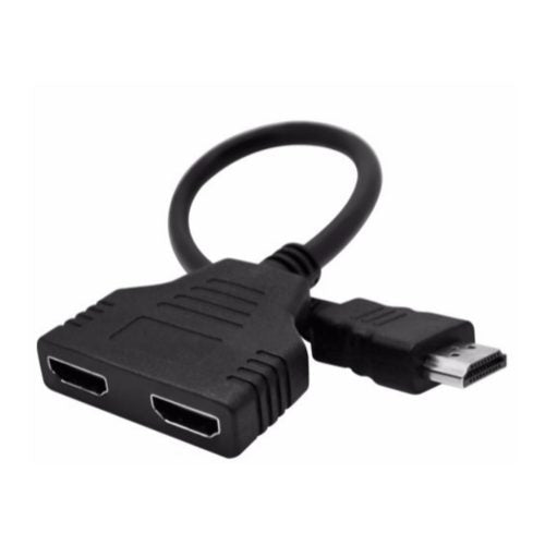 Adaptador Malibu Hdmi Macho a 2 Hdmi Hembra