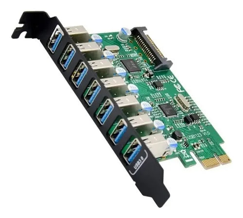 Placa Pci Express Amitosai usb 3.0 7 puertos