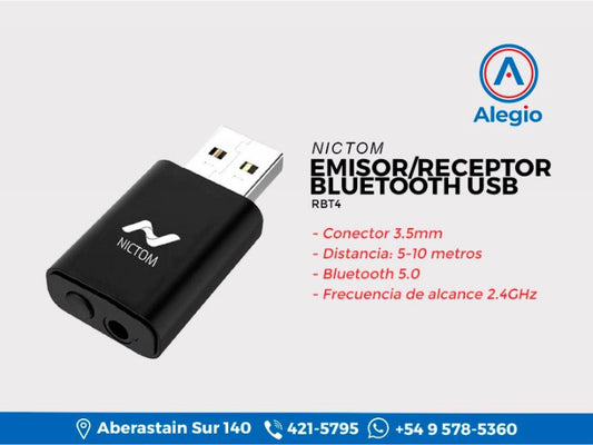 RECEPTOR BLUETOOTH NICTOM RBT4