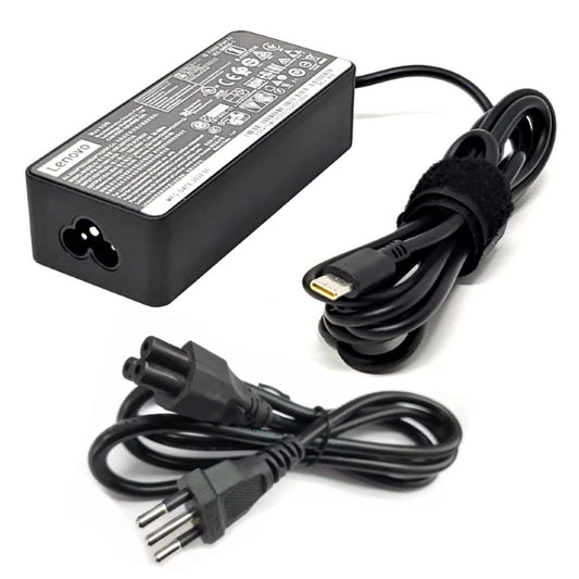 Cargador Lenovo 20v 3,25a 65W USB