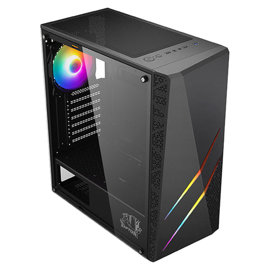 Gabinete Raptor Blaze Force RGB x1 Fan