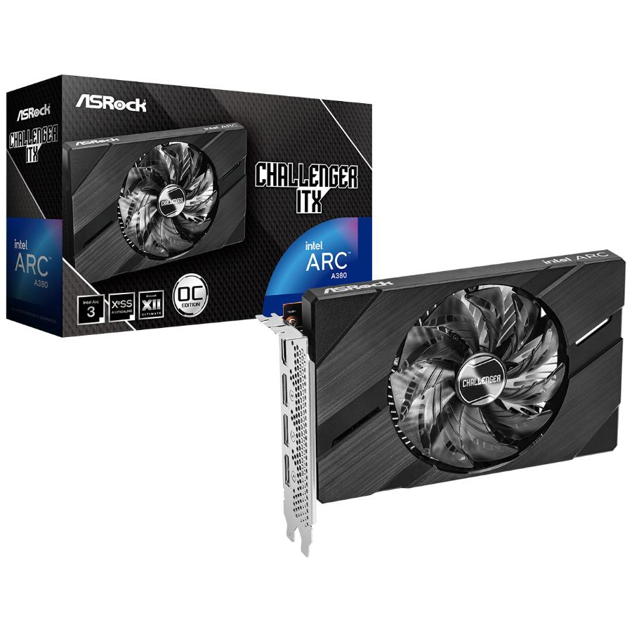 VGA ASROCK INTEL 6GB ARC A380
