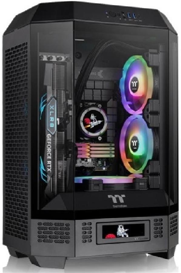 Gabinete Thermaltake 300 Mid Tower TG B/W