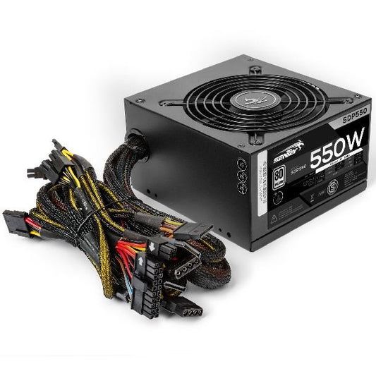 Fuente 550W Sentey 80 Plus White