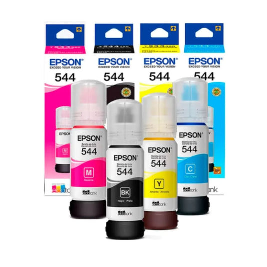 Combo de tintas 544 N/ C/ A/ M