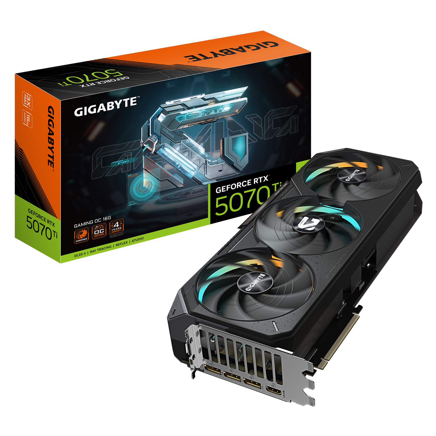 VGA 16GB RTX 5070 TI GIGABYTE GAMING OC