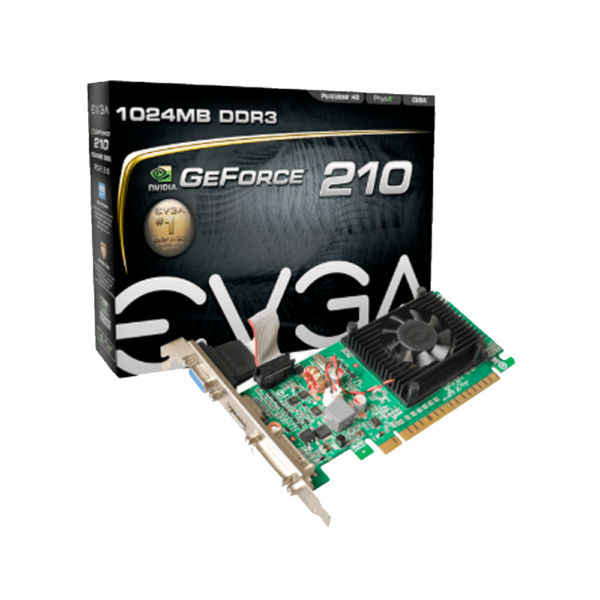 Vga Evga G210 1gb GDDR3