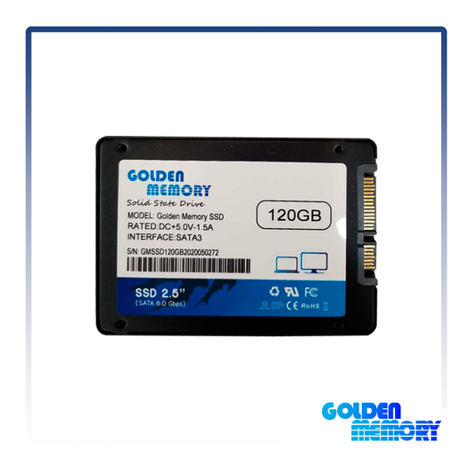 Ssd 120gb Solido Golden Memory