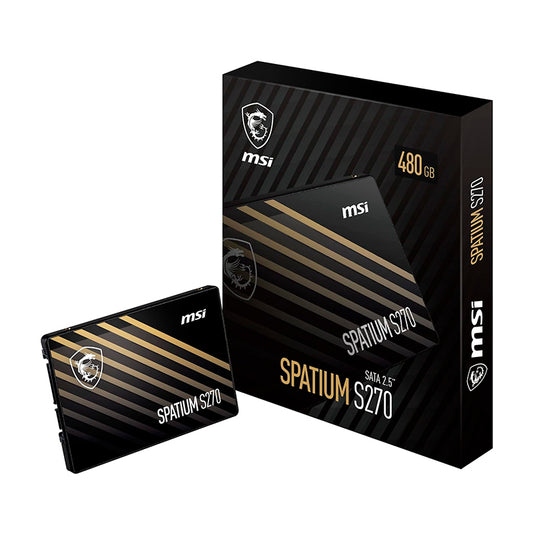 Ssd 480gb Solido MSI SPATIUM