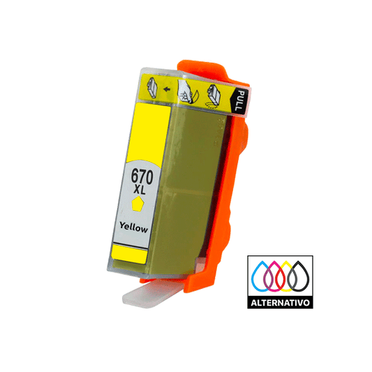 CART HP 670XL AMARILLO ALT