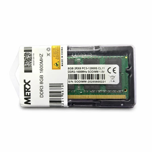 Sodimm DDR3 8GB 1600MHz Merx 1.5v