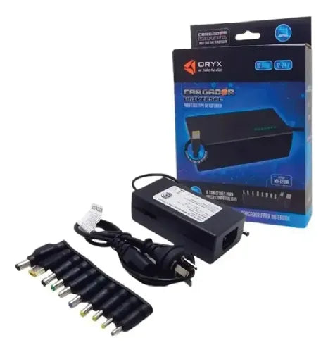 Cargador universal ORYX p/ Notebook