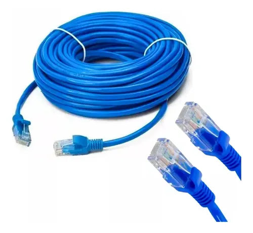 Patch Cord 20mts Cat5 Azul