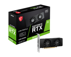 VGA 6GB RTX 3050 MSI LP 6G OC