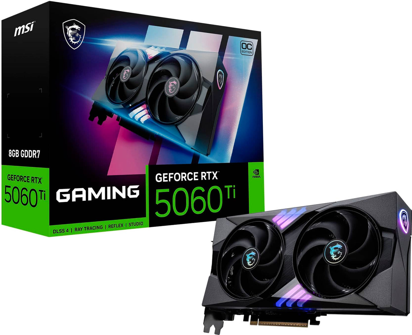 VGA 8GB RTX 5060 TI MSI GAMING OC GDDR7