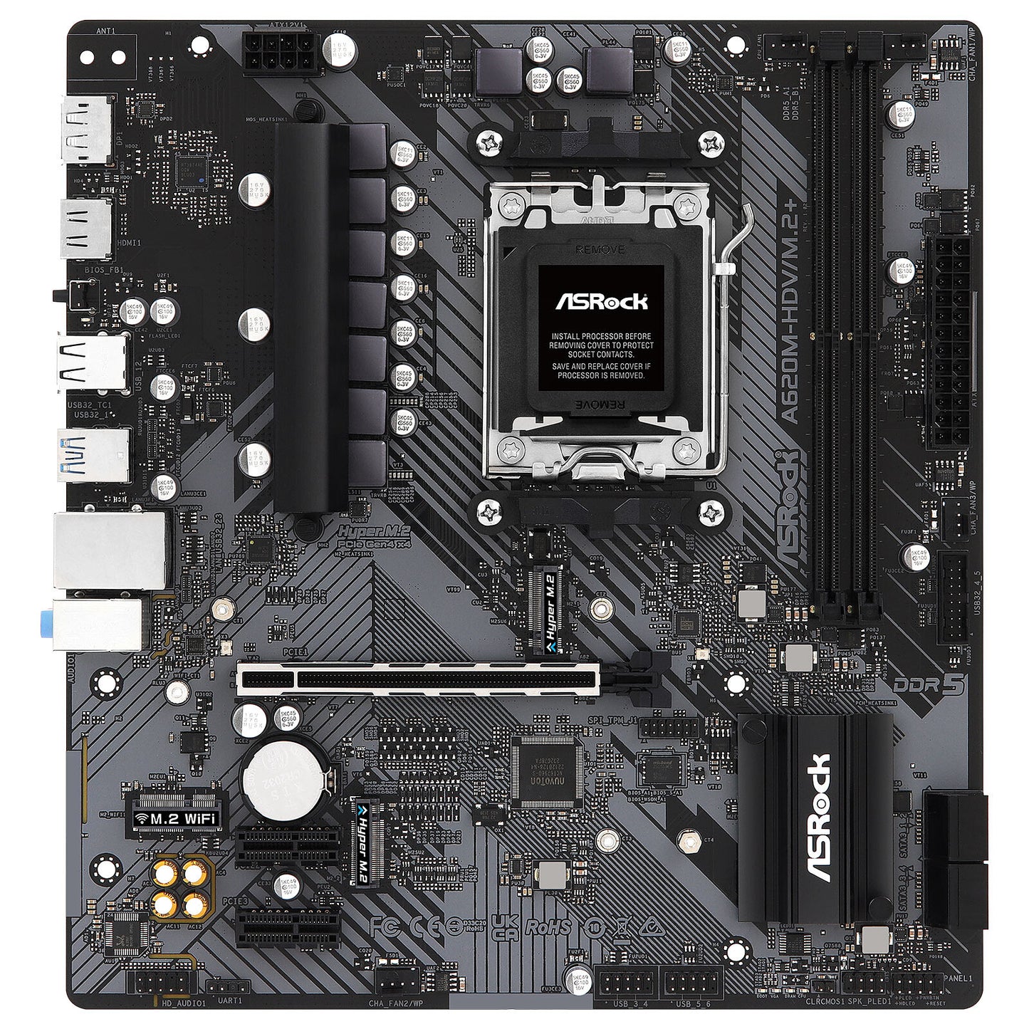 Motherboard ASRock A620M-HDV M.2 Am5