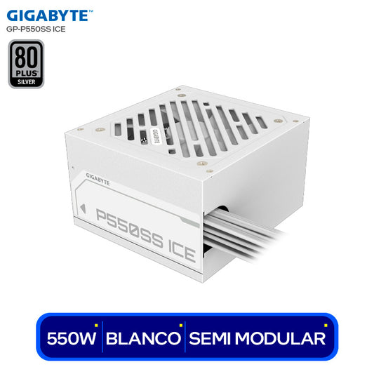Fuente 550w Gigabyte 80 Plus Silver