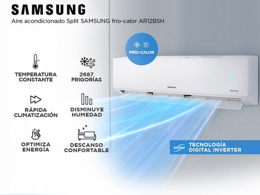 Aire Acondicionado Split samsung 3000w  inverter F/c