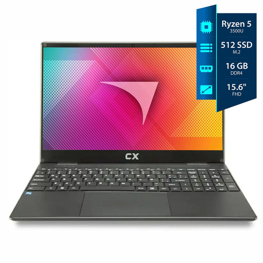 Notebook Cx 15.6"ryzen 5 3500u 16gb ram/ssd 512gb