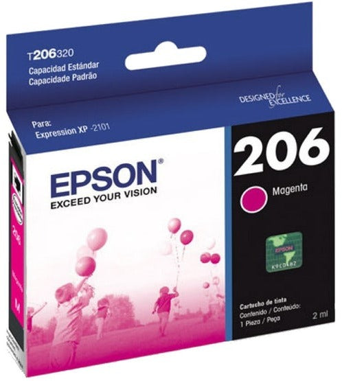 Cartucho Epson 206 Original Magenta 2ml
