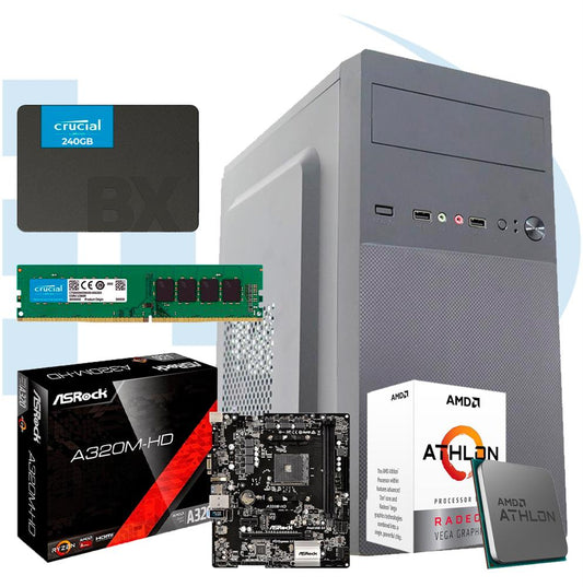Cpu Brb Athlon 320GE/ Ram 4gb/ Ssd 240gb