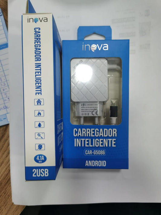 Cargador Inteligente inova CAR 3015 iphone 3 puertos