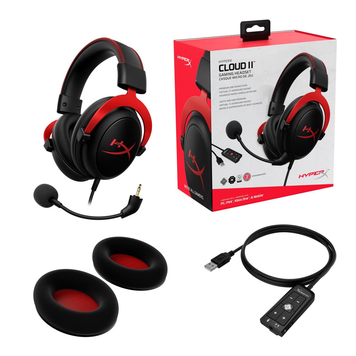 Auric HyperX Cloud II S 7.1 4P5M0AA