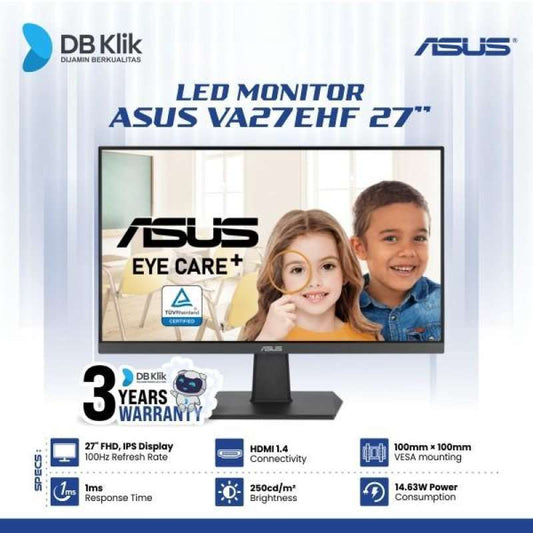 Lcd 27" Asus VA27EHF Hdmi/ DP 100Hz