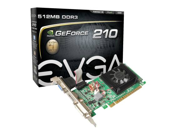 VGA 512MB GT 210 PERFORMANCE DDR3 HDMI DVI VG BULK