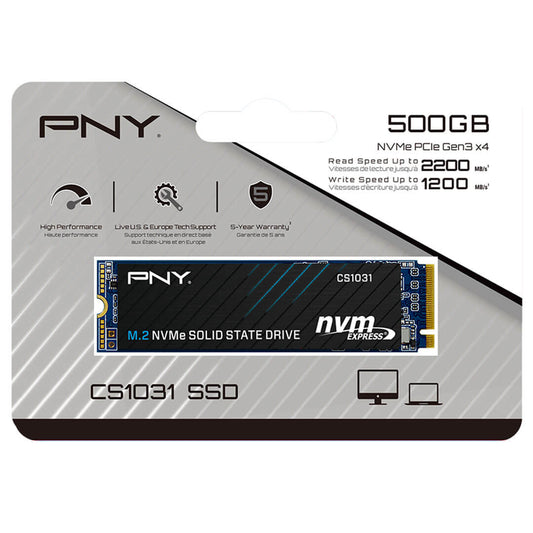 Ssd 500gb Solido Pny