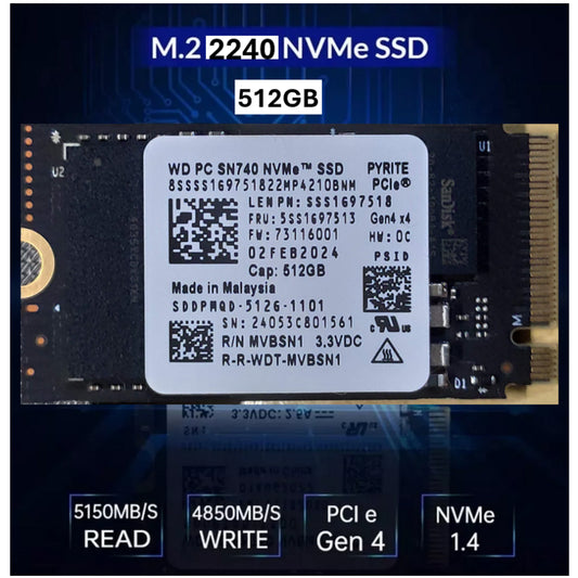 Ssd M2 Nvme 512gb Western Digital
