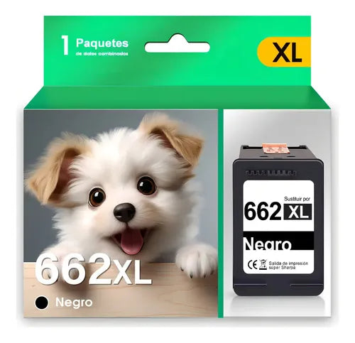 Cartucho Hp 662xl Negro Alternativo