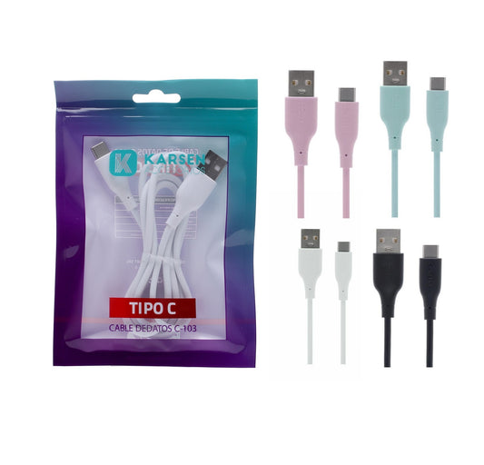 Cable usb a tipo C karsen c-103