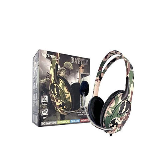 Auric Gamer Netmak Camuflado battle