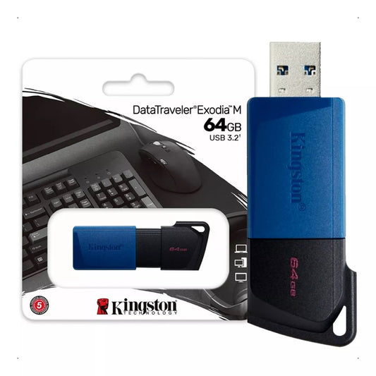Pendrive 64gb Kingston Exodia M 3.2 Usb