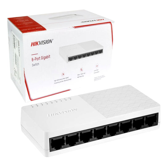 Switch 8 Puertos Hikvision Gigabit