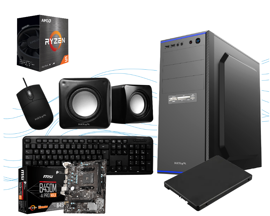 PC PERFORMANCE AMD RYZEN 5 5600GT+8G+SSD240 (MSI)