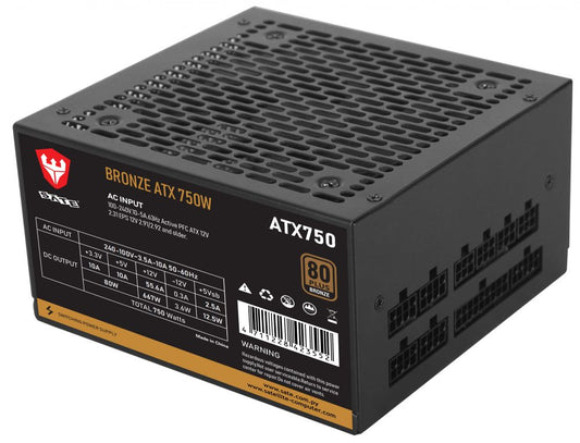 Fuente 750w Sate 80 Plus Bronze