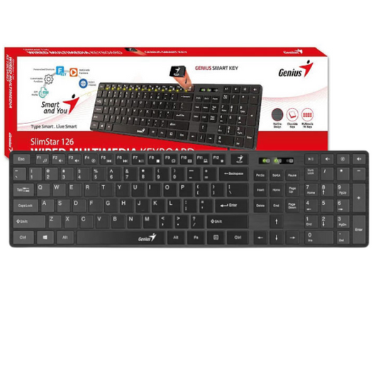 Teclado Genius SlimStar 126