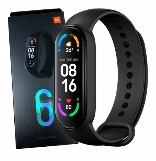 Smart Watch Xiaomi Mi Band 6 Reloj Black