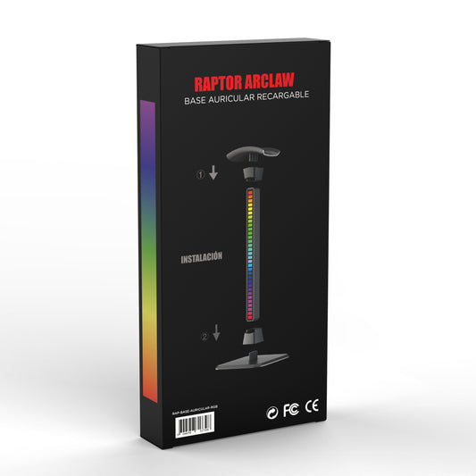 Soporte Raptor Arclaw p/ Auricular RGB Recargable